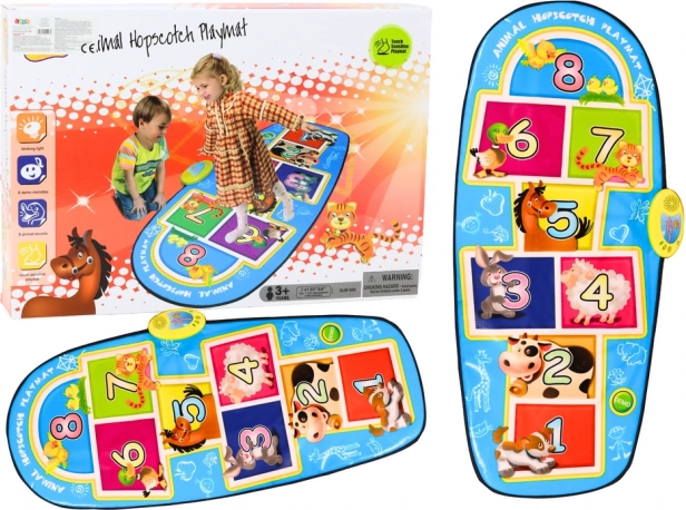 Tanzmatte Interaktives Spiel Tiere in der Klasse 8 Melodien