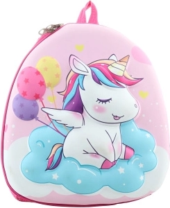 Kinder-Rucksack mit Einhornmotiv, rosa