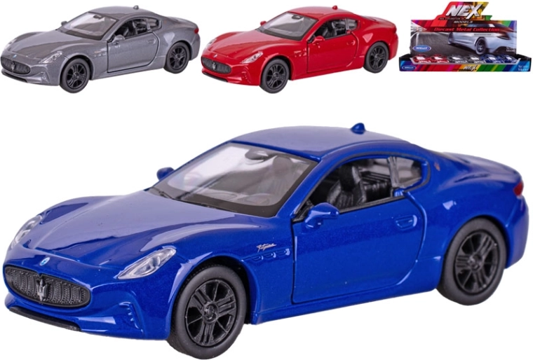Welly Maserati GranTurismo Folgore Druckguss-Modell 1:34 mit Rückzug