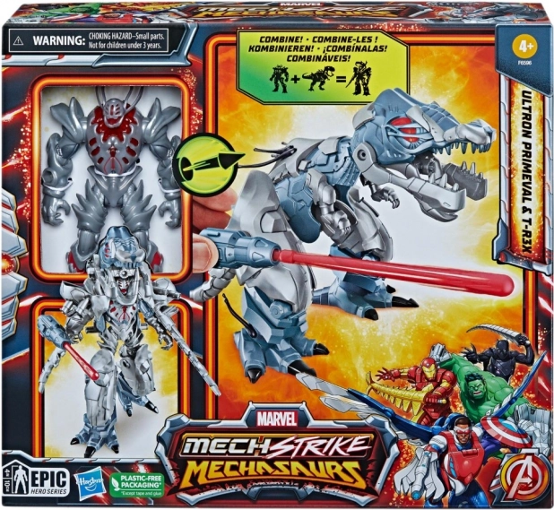Marvel Mech Strike Ultron T-Rex Figur