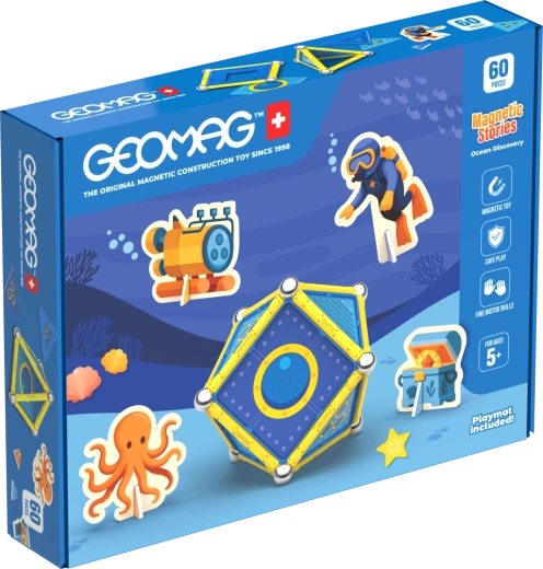 Geomag Magnetic Stories Ozean-Abenteuer 60 Teile