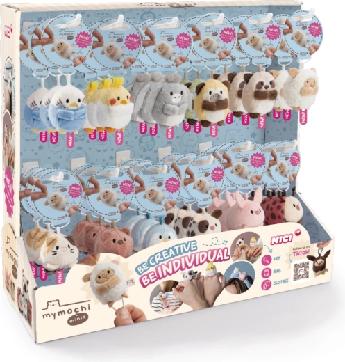 Nici MyMochi Minis Serie 3 – Display mit 5-cm-Anhängern, 36 Stk., Mix