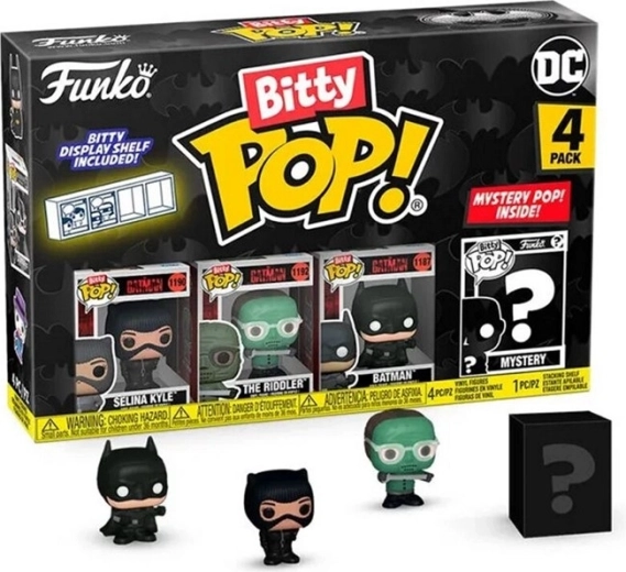 Funko Bitty POP! DC Batman 85th Catwoman – Packung mit 4 Stk.