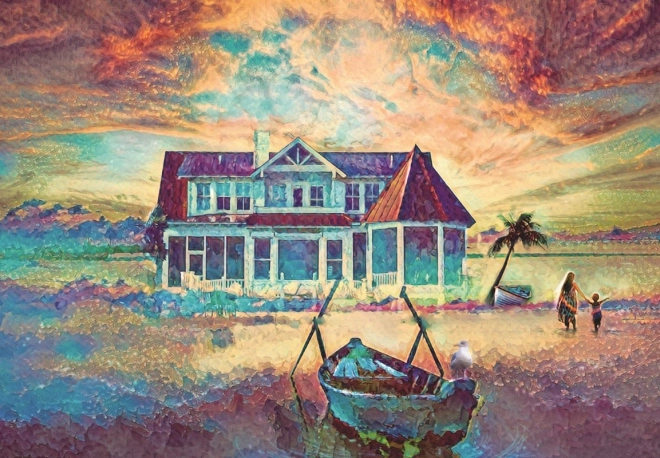 Puzzle ANATOLIAN Palmeninsel 500 Teile