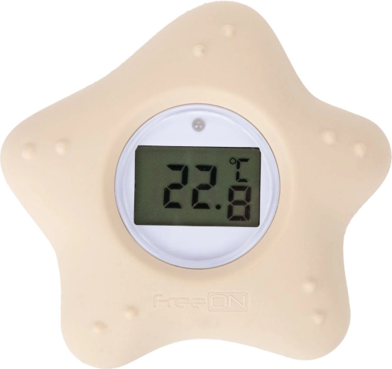 Freeon digitales Badethermometer fürs Wasser – Seestern