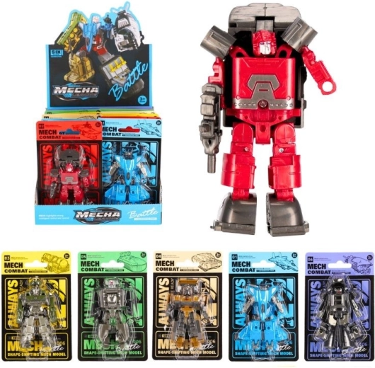 Kleiner Transformer-Roboter (6 Farben)