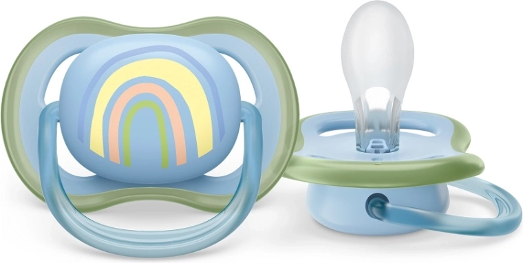 Philips Avent Schnuller Ultra Air 0–6 M Regenbogen