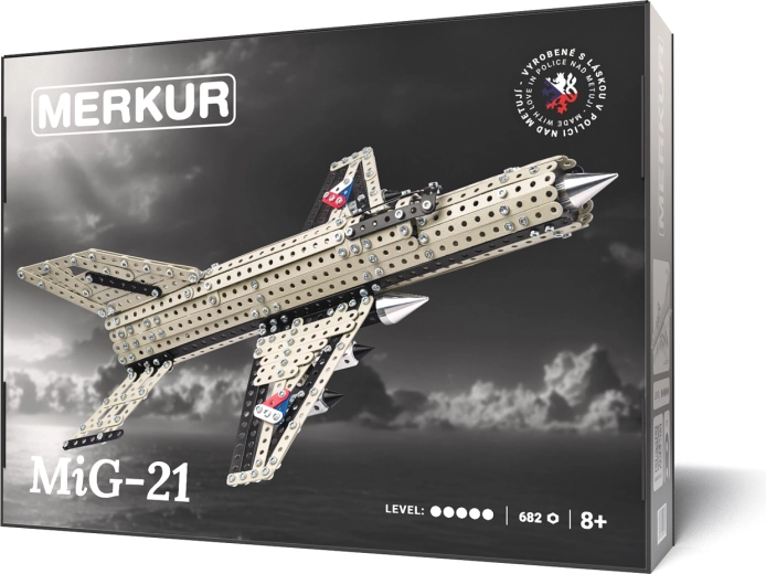 Merkur Baukasten Abfangjäger MIG-21, 682 Teile