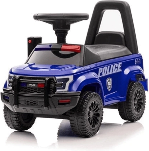 Blaues elektrisches Kinderauto Qileshi mit Fernbedienung