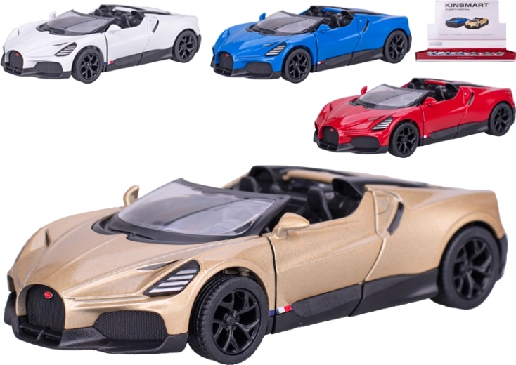 Kinsmart Metallmodell Bugatti Mistral 1:36 mit Rückziehmotor