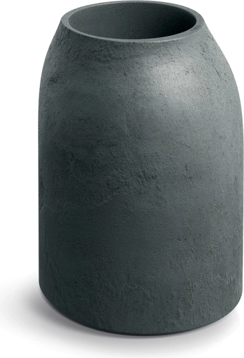 Blumentopf Epocco Bold 48 cm – graphitfarben, frostbeständiges Polyethylen