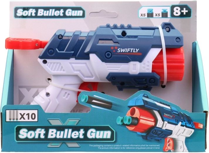 Plastikpistole mit Darts 22 cm