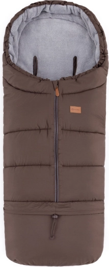Petite&Mars verstellbarer Fußsack 3-in-1 Jibot dark walnut