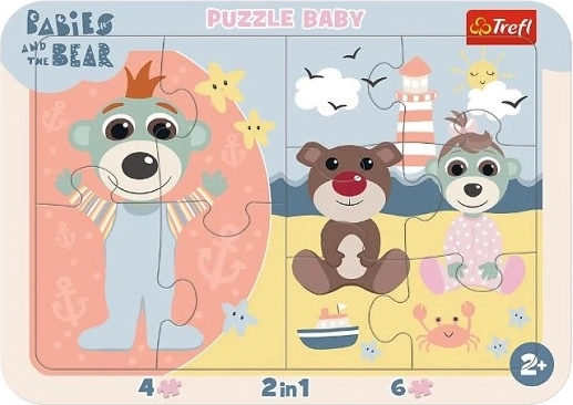 Rahmenpuzzle Baby „Süße Babys“