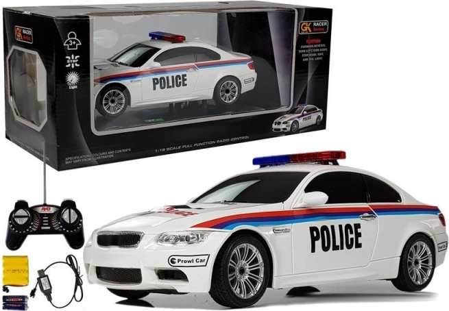 Fernbedientes Polizeiauto 1:18 R/C