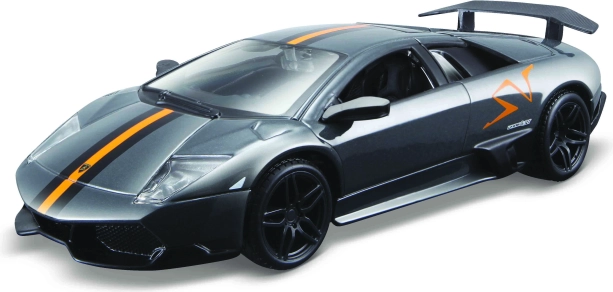 Bburago Hobby – Lamborghini Murciélago LP 670-4 SV, grau metallic 1:32