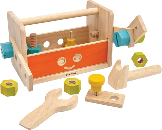 PlanToys Werkzeugtasche Roboter