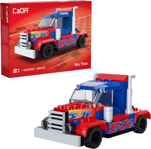 CaDA Auto-Bausatz Sky Titan – 66 Teile