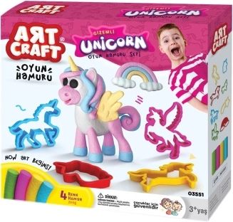 Art Craft Knetset mit Einhorn-Motiv 200 g