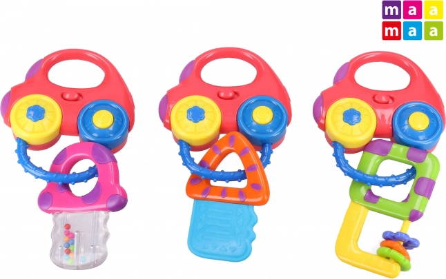 Kinder-Autoschlüssel mit Licht und Sound 18 cm