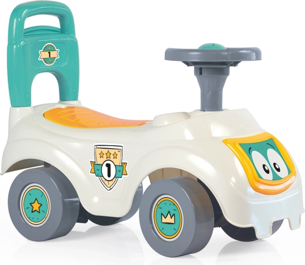 Dolu Sit'n Ride Rutschauto mit Rückenlehne weiß