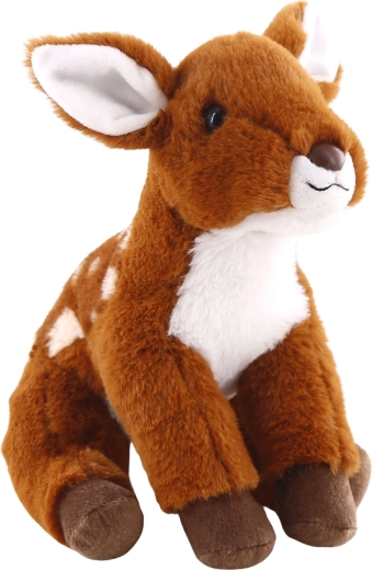 Sitzendes Plüsch-Rehkitz 24 cm