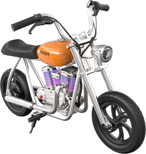 Kinder-Elektromotorrad HYPER GOGO Pioneer 12 Plus APP orange