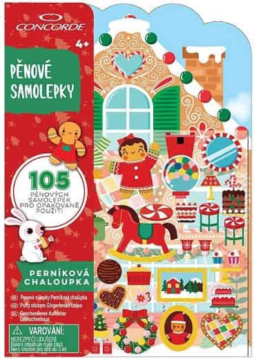 Schaumaufkleber CONCORDE Lebkuchenhaus