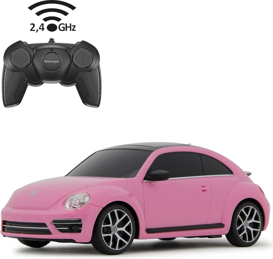 Jamara Volkswagen Beetle RC-Auto 1:24 rosa 2,4 GHz