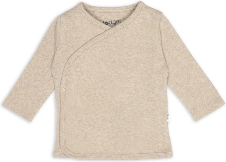 Lodger Wickeljäckchen melange beige Gr. 50