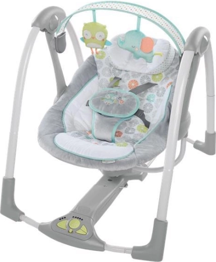 Ingenuity Babyschaukel mit Melodien Hoots & Hugs 0m+ bis 9 kg