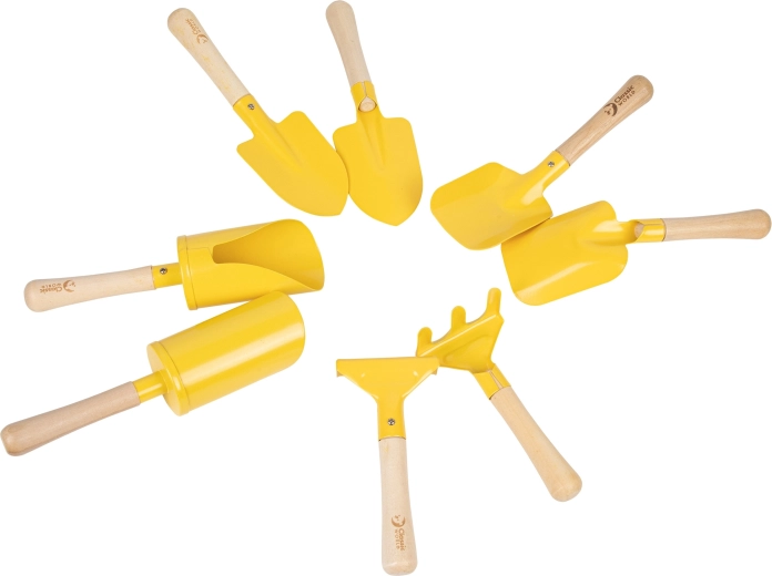 Classic World Edu Metallwerkzeuge für Sand und Garten für Kinder, 8 Stk.
