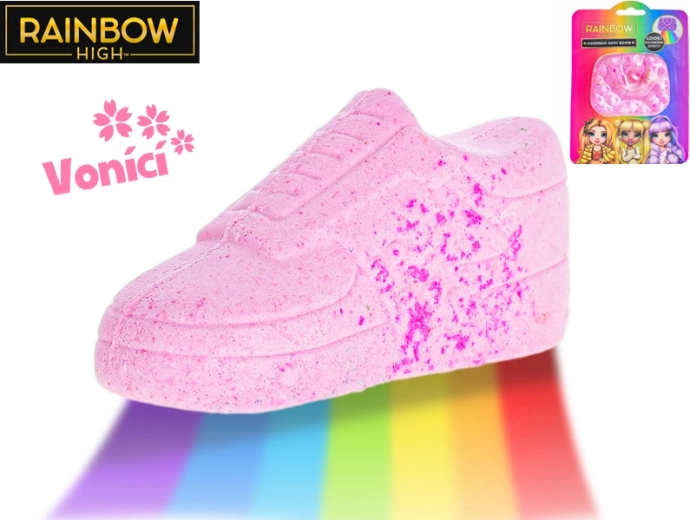 Badebombe mit Regenbogeneffekt RAINBOW HIGH – 2 Varianten
