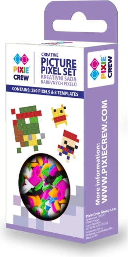PIXIE CREW kreative Pixel-Box – 250 Pixel und 8 Vorlagen