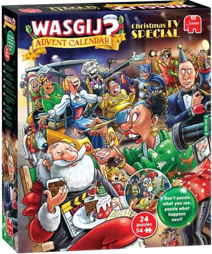 Jumbo Wasgij Adventskalender Weihnachts-TV-Special