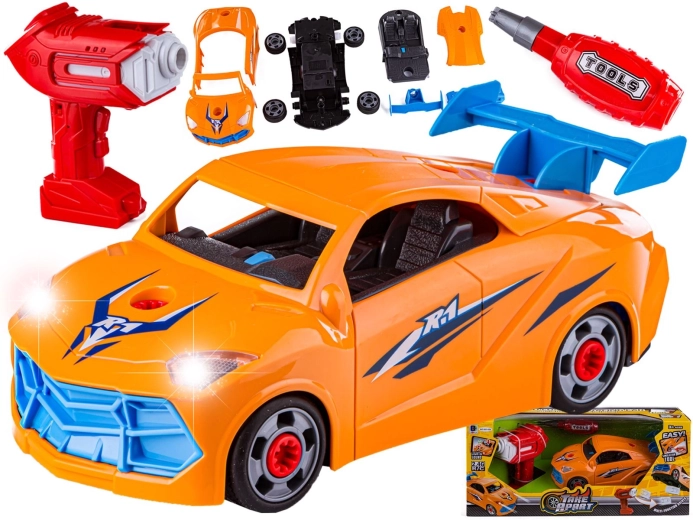 Zerlegbares RC-Auto Lamborghini 2,4 GHz mit Bohrer/Schrauber