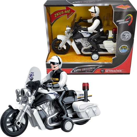 Polizeimotorrad 1:16 CITY SERVICE CAR