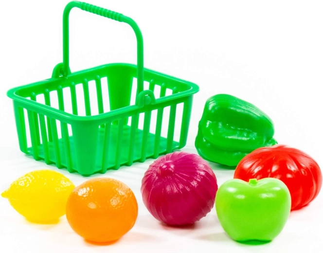 Spielset mit Obst und Gemüse