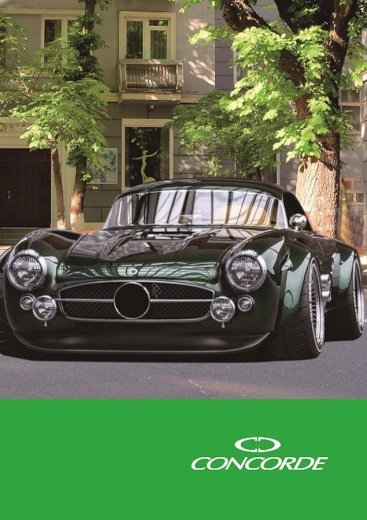 Notizbuch A5, liniert 8 mm, 150 Blatt CONCORDE