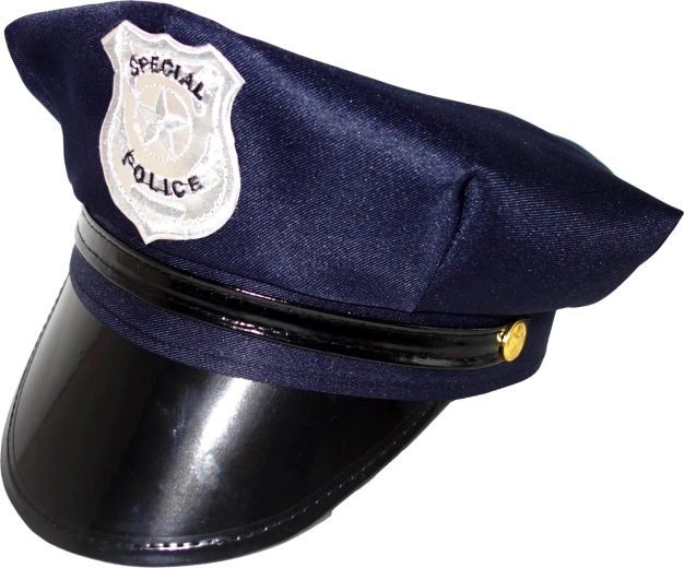 Karnevalsmütze Polizist für Kinder