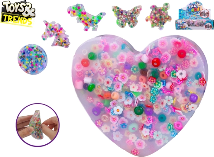 Klebrige Gel-Spielzeuge Picky Pads 8 cm