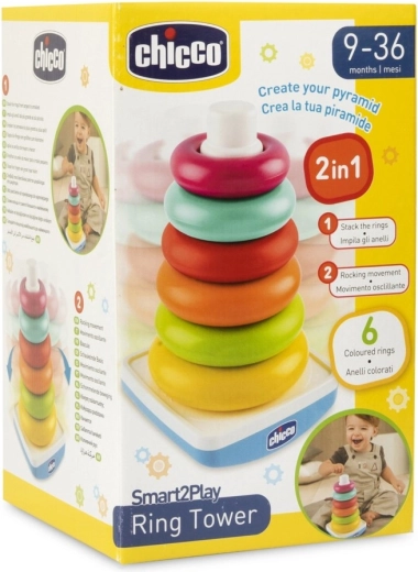 Chicco Stapelturm mit Ringen 9m+