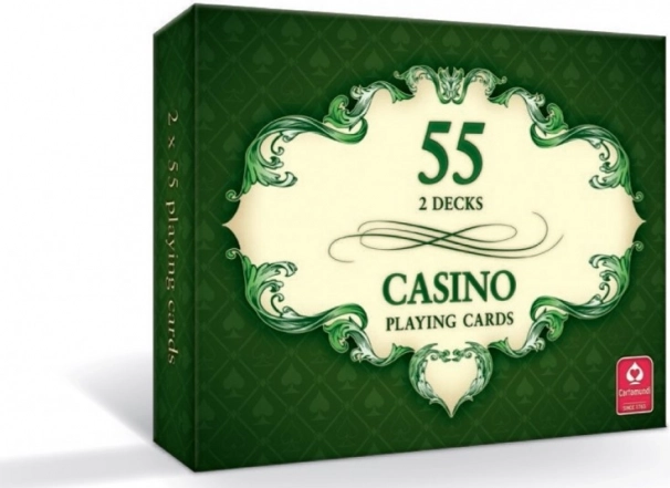 Kartenset Casino 2×55 Blatt