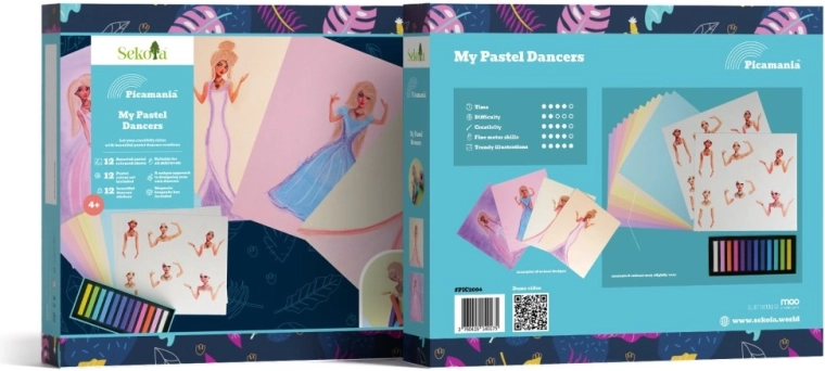 Sekoia Picamania Pastell-Tänzerinnen – Kreativset