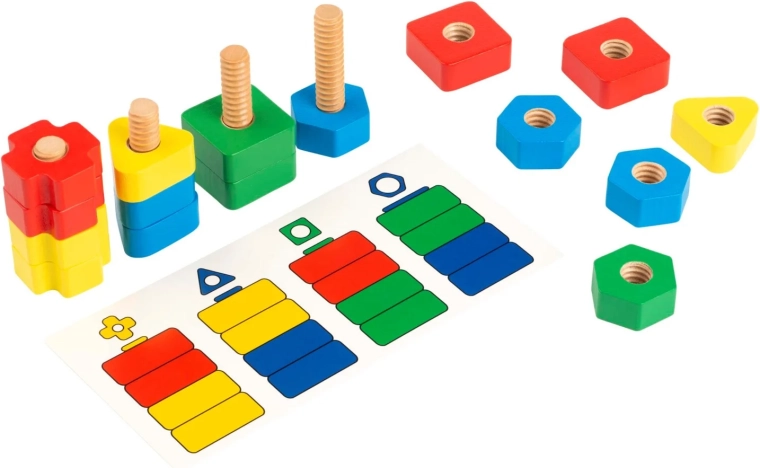 Toys for Life Muttern und Schrauben