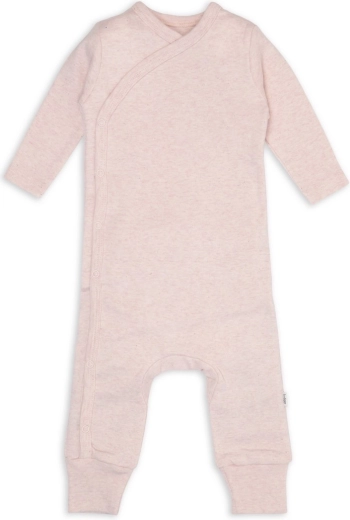 Lodger Baby-Wickeloverall melange tan, Gr. 56