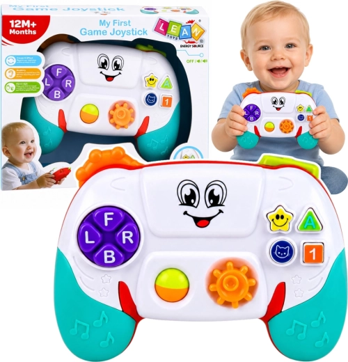 My First Game Joystick – interaktiver Lern-Gamecontroller für Kleinkinder mit Lichtern und Sounds