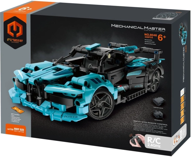 Programmierbarer RC-Bausatz eines Sportwagens iM.MASTER, 439 Teile