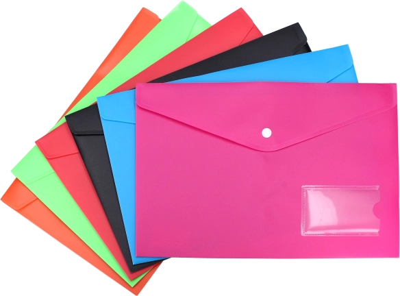 Dokumentenmappe mit Druckknopf A4