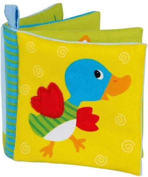 Baumwoll-Farbige Knisterbuch mit Quietschetier